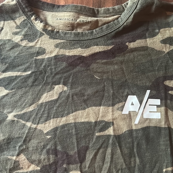 American Eagle Camo Camouflage Shirt - Picture 3 of 4